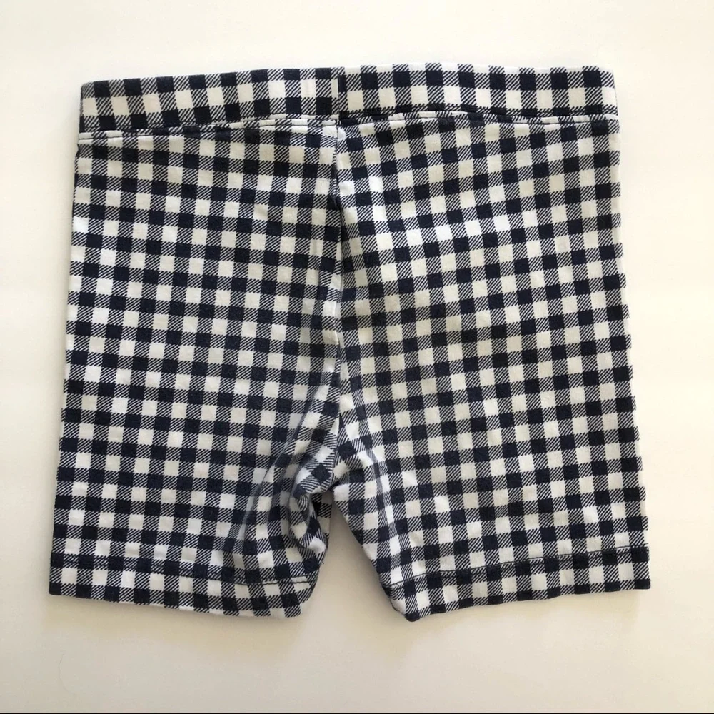 Toddler Shorts Bundle Set of Three Black Blue Polka Dot Gingham Sz 5T